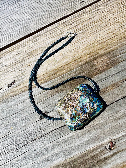 Abalone beaded necklace