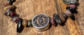 Tourmaline Smooth Chips with Sterling Silver accents bracelet